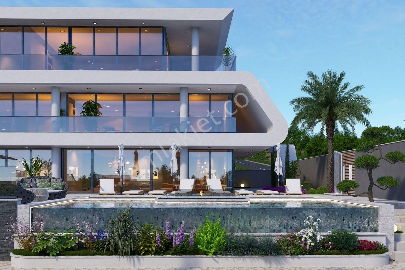 Alanya Cikcilli'de Satılık Ultra Lüks 7+3 Full Manzaralı Villa - Görsel 5