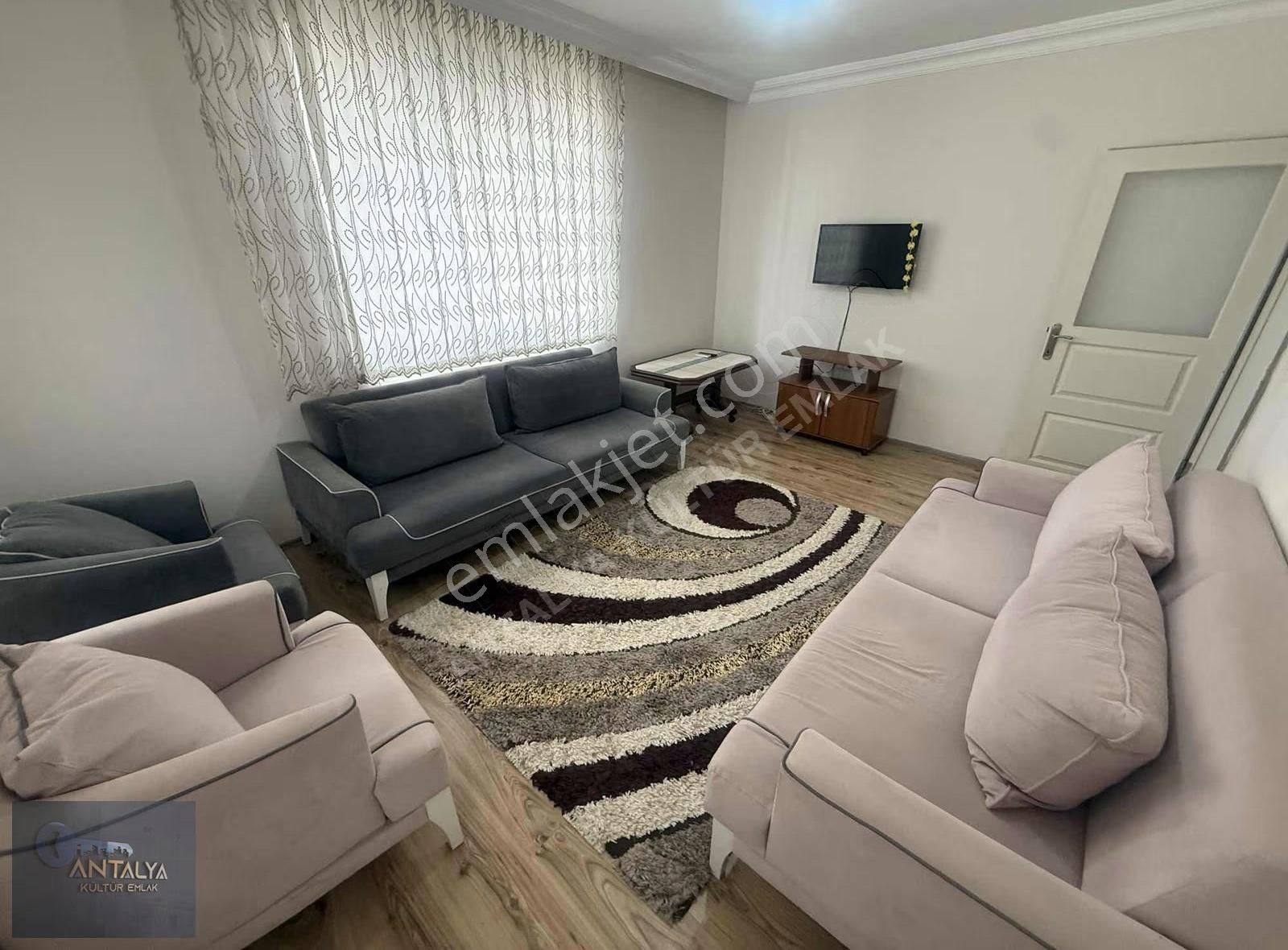 Kültür Mah Erasta Avm Karşısı Ara Kat 2+1 Eşyalı Kiralık Daire.