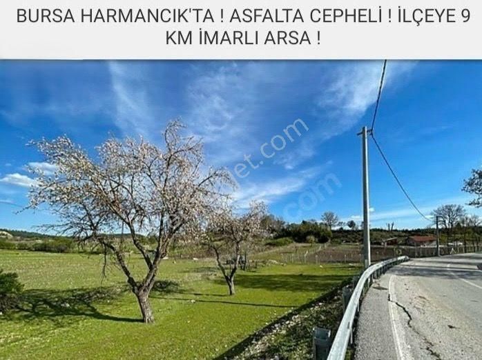 Bursa Harmancıkta Yola Cephe 400 M2 Konut İmarlı Satılık Arsa - Görsel 5