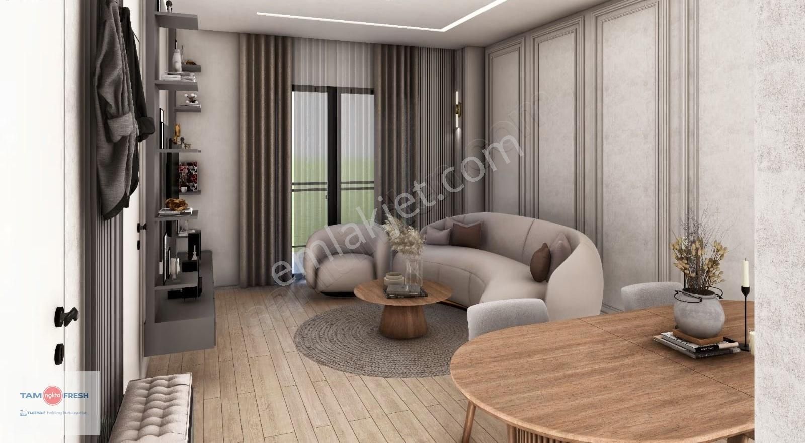 Yeşilyurt'da Havuzlu Site İçinde Satılık 1+1 Daire - Görsel 13