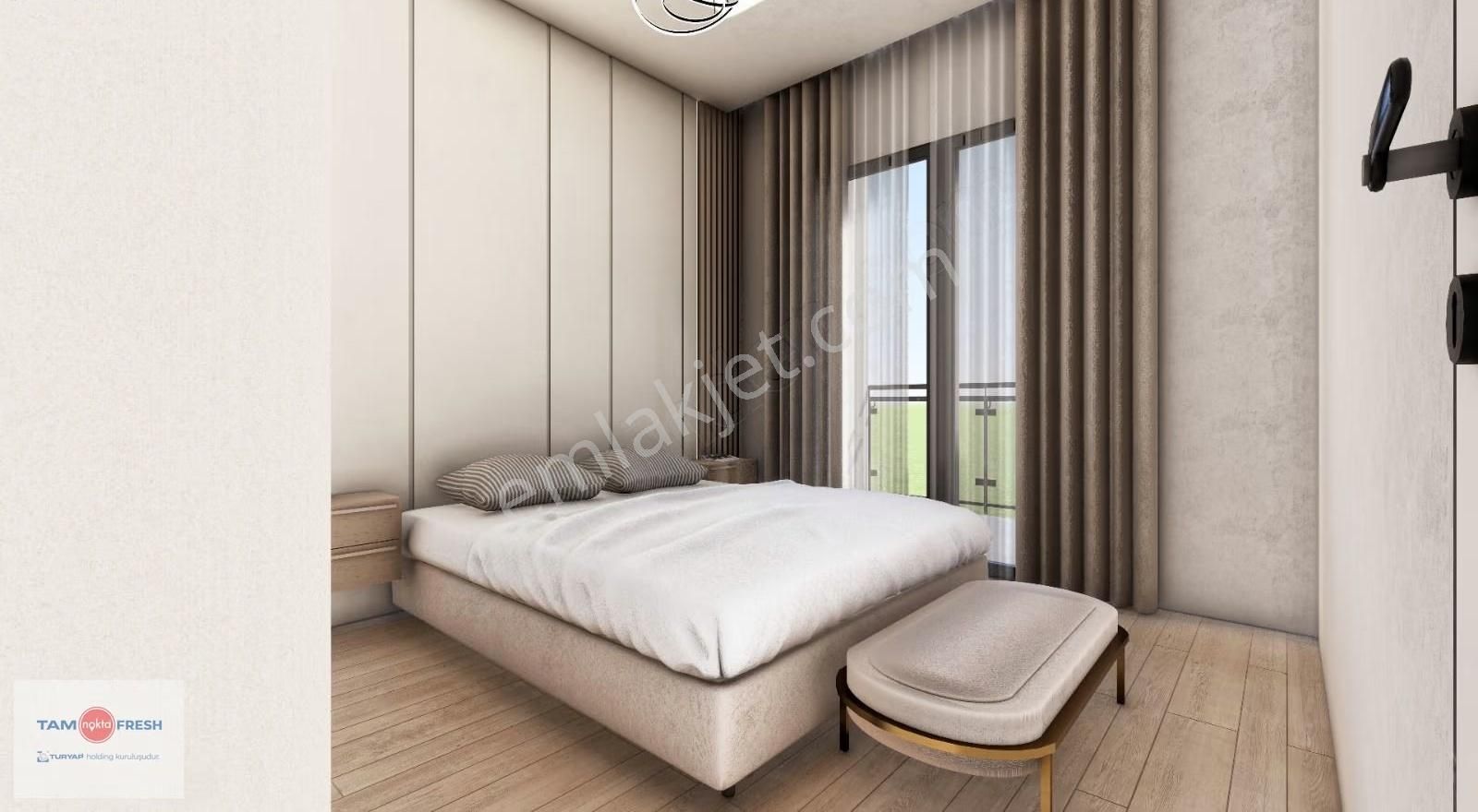 Yeşilyurt'da Havuzlu Site İçinde Satılık 1+1 Daire - Görsel 2