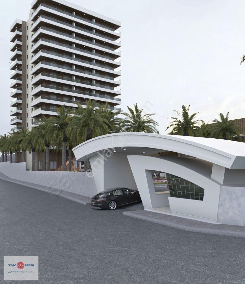 Yeşilyurt'da Havuzlu Site İçinde Satılık 1+1 Daire - Görsel 3