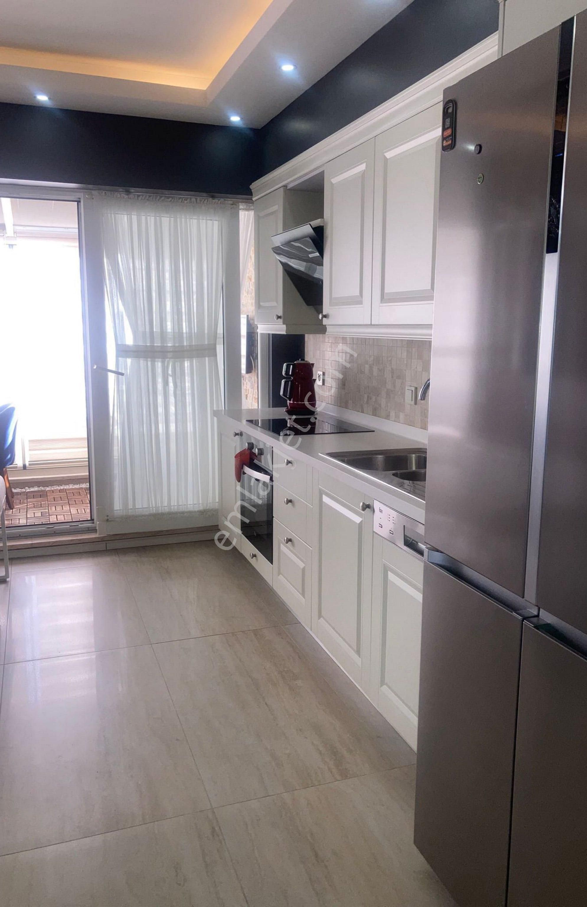 Ege Yakası Karşıyaka Residence 2+1 Eşyalı Dubleks Kiralık Daire - Görsel 29