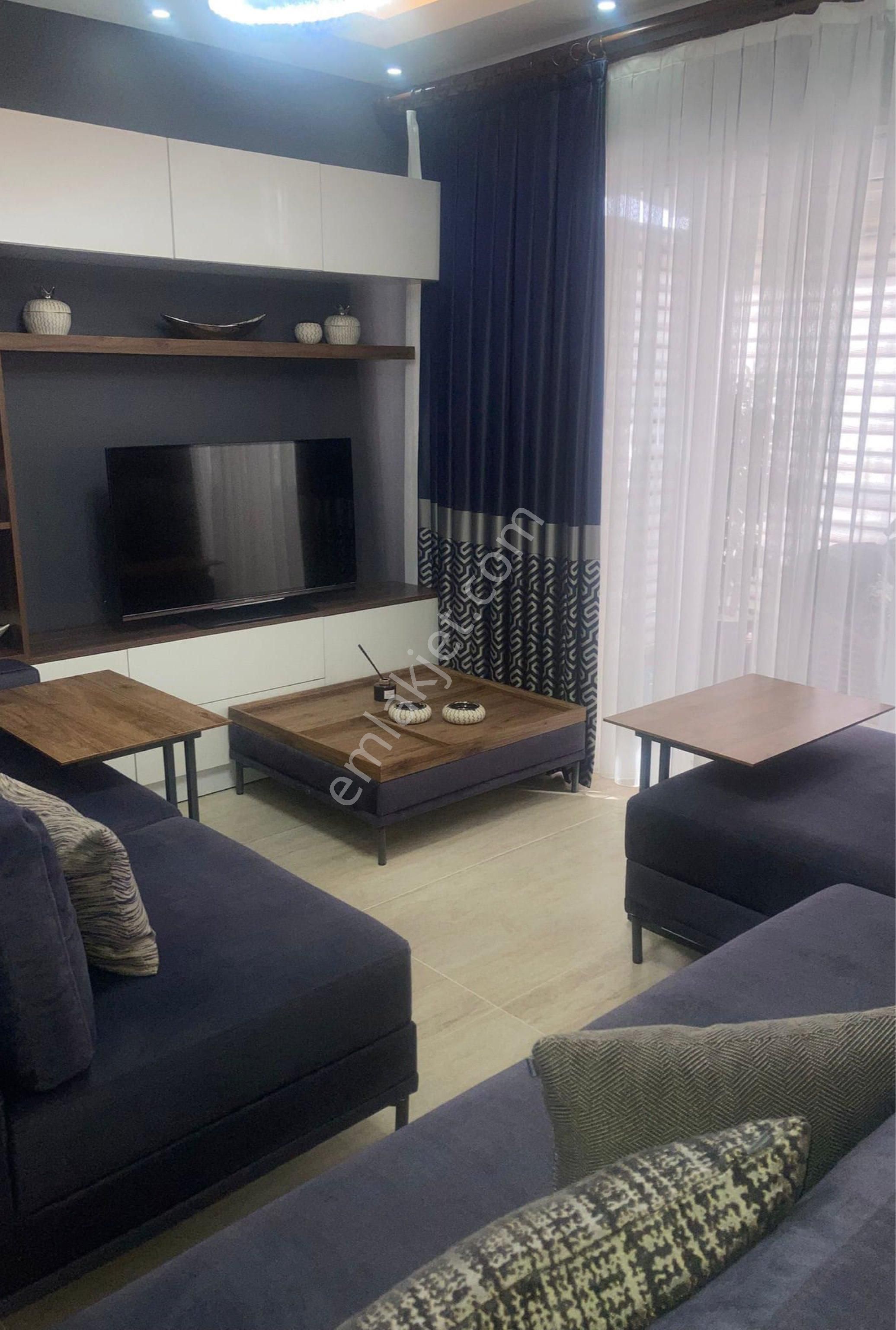 Ege Yakası Karşıyaka Residence 2+1 Eşyalı Dubleks Kiralık Daire - Görsel 24