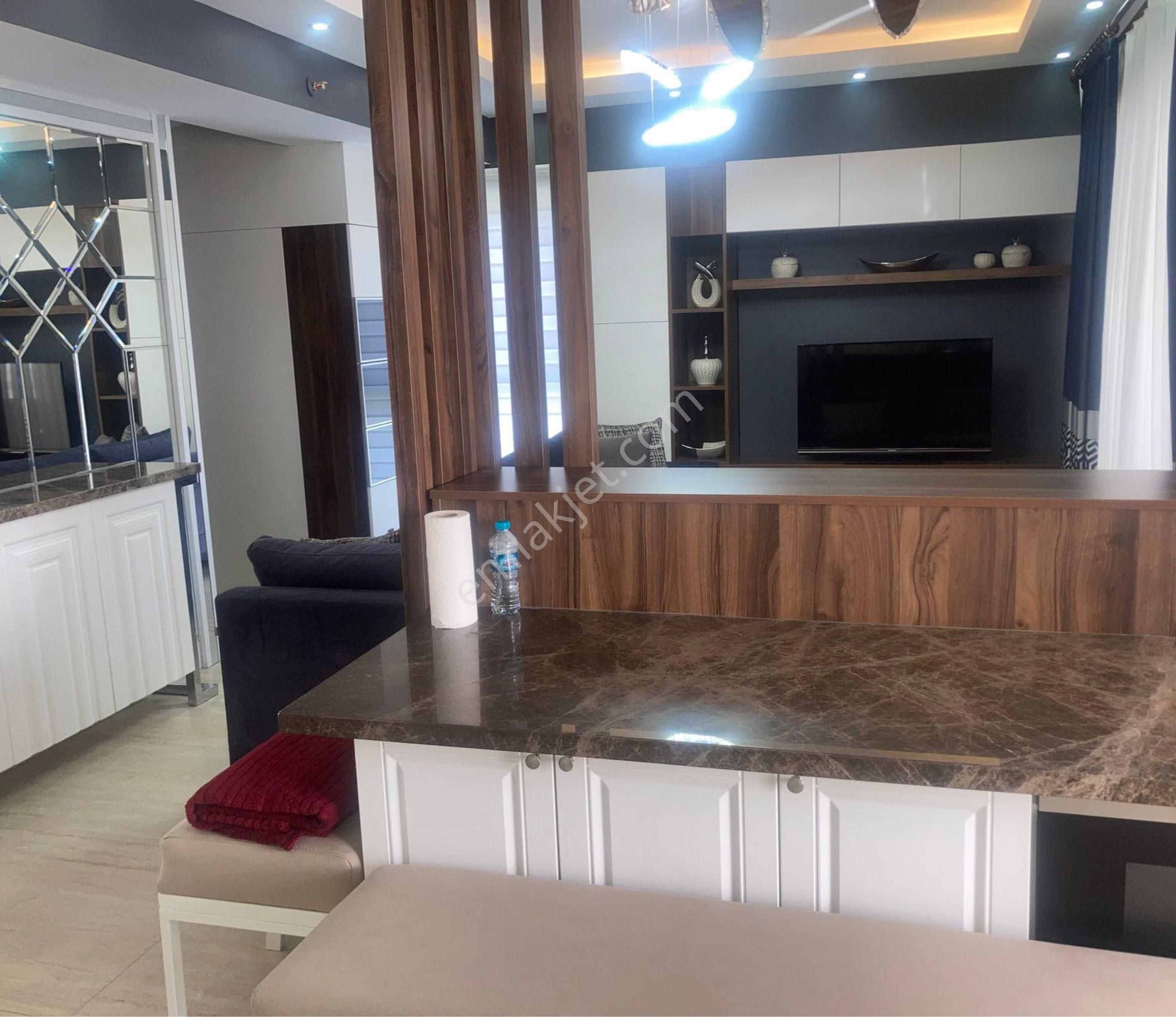 Ege Yakası Karşıyaka Residence 2+1 Eşyalı Dubleks Kiralık Daire - Görsel 23