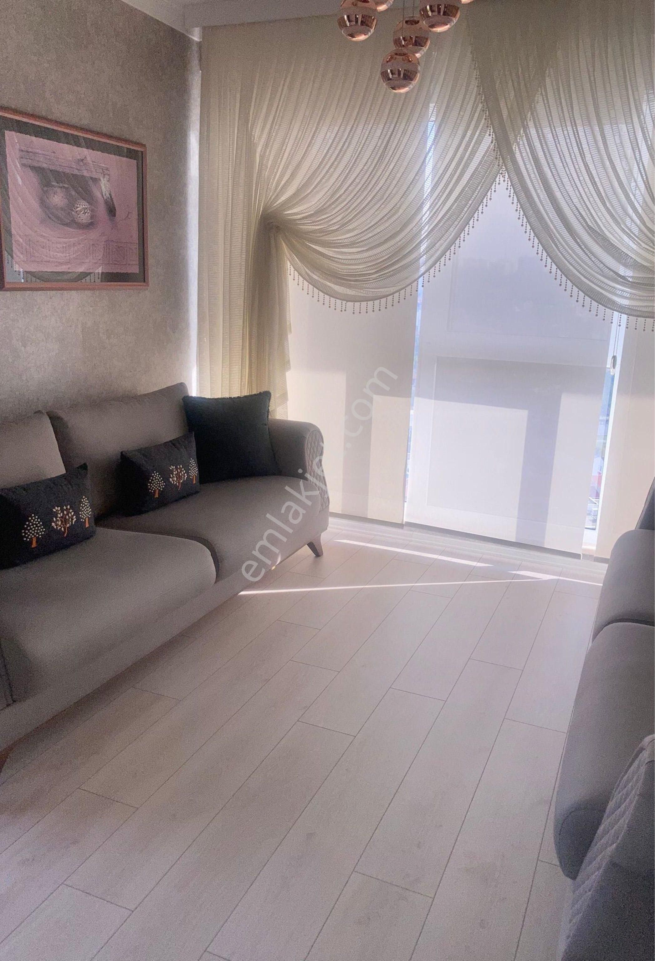 Ege Yakası Karşıyaka Residence 2+1 Eşyalı Dubleks Kiralık Daire - Görsel 17