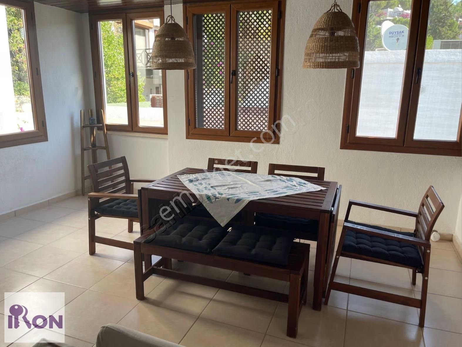 Bodrum Aktur'da 4+2, Deniz Manzaralı, Tertemiz Eşyalı Villa 2026 - Görsel 14