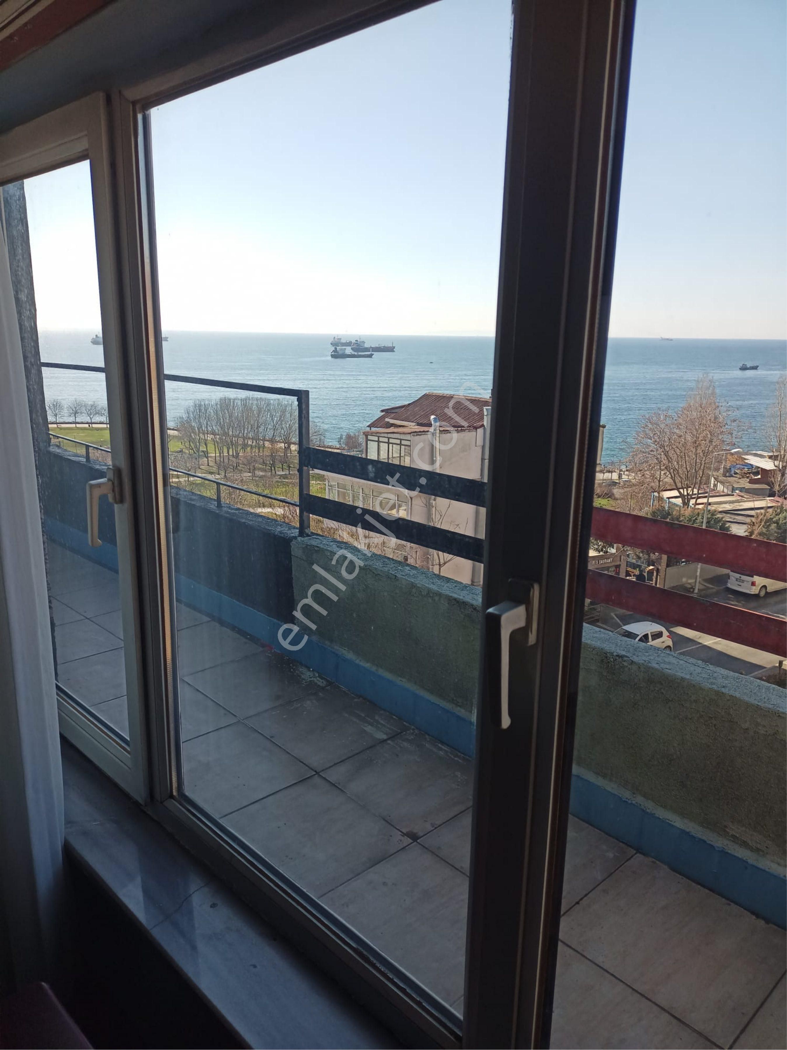 Full Deniz Manzaralı 1+1 Eşyalı Kiralık Teras Katı Daire - Görsel 7