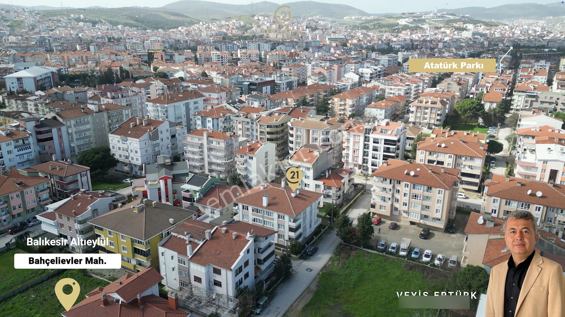 Century 21 Bal'dan Bahçelievler Mahallesinde Satılık 3+1 Daire - Görsel 4