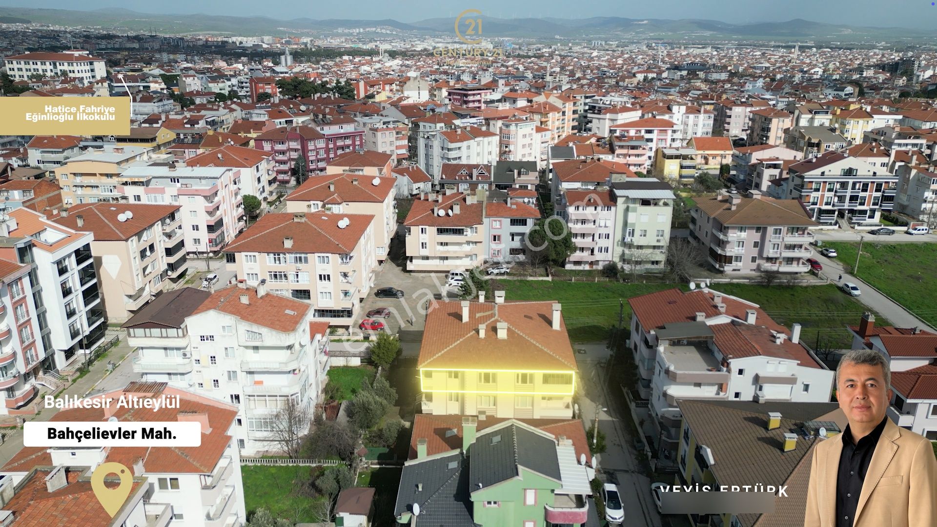 Century 21 Bal'dan Bahçelievler Mahallesinde Satılık 3+1 Daire - Görsel 5