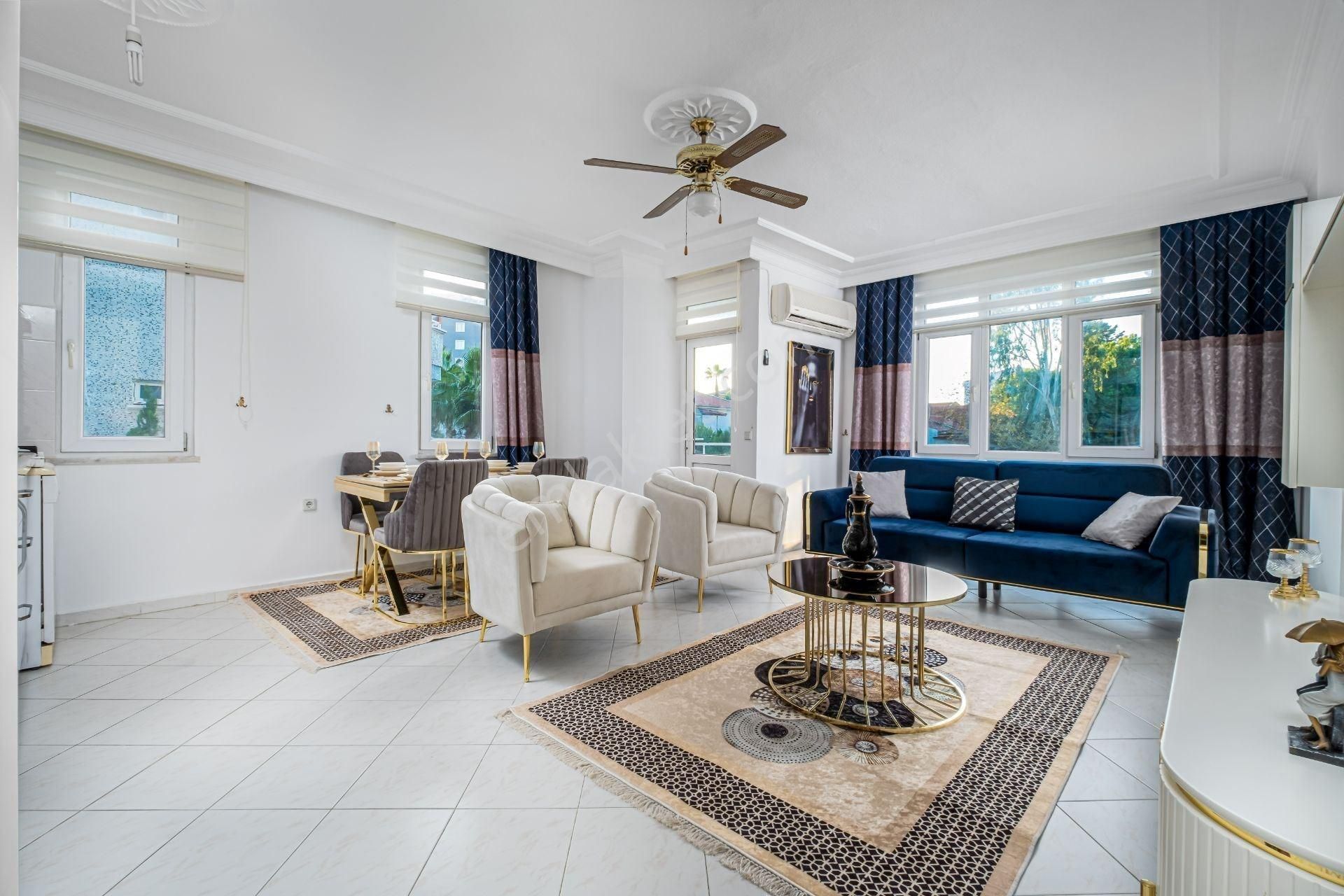 Alanya / Cumhuriyet Mahallesi’nde Satılık 2+1 Doğa Manzaralı Daire — Denize 300 Metre - Görsel 3