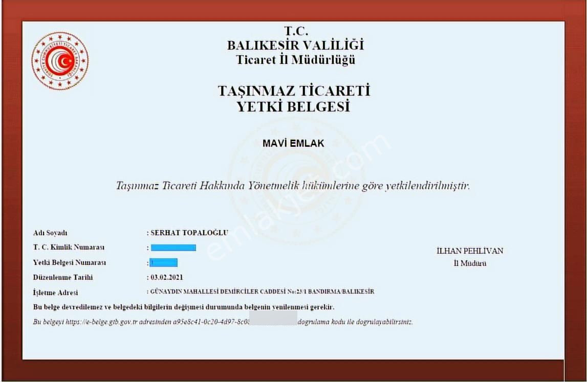 Bandırma Mavi Emlaktan 600 Evler Mah.ara Kat 2+1 Satılık Daire - Görsel 22