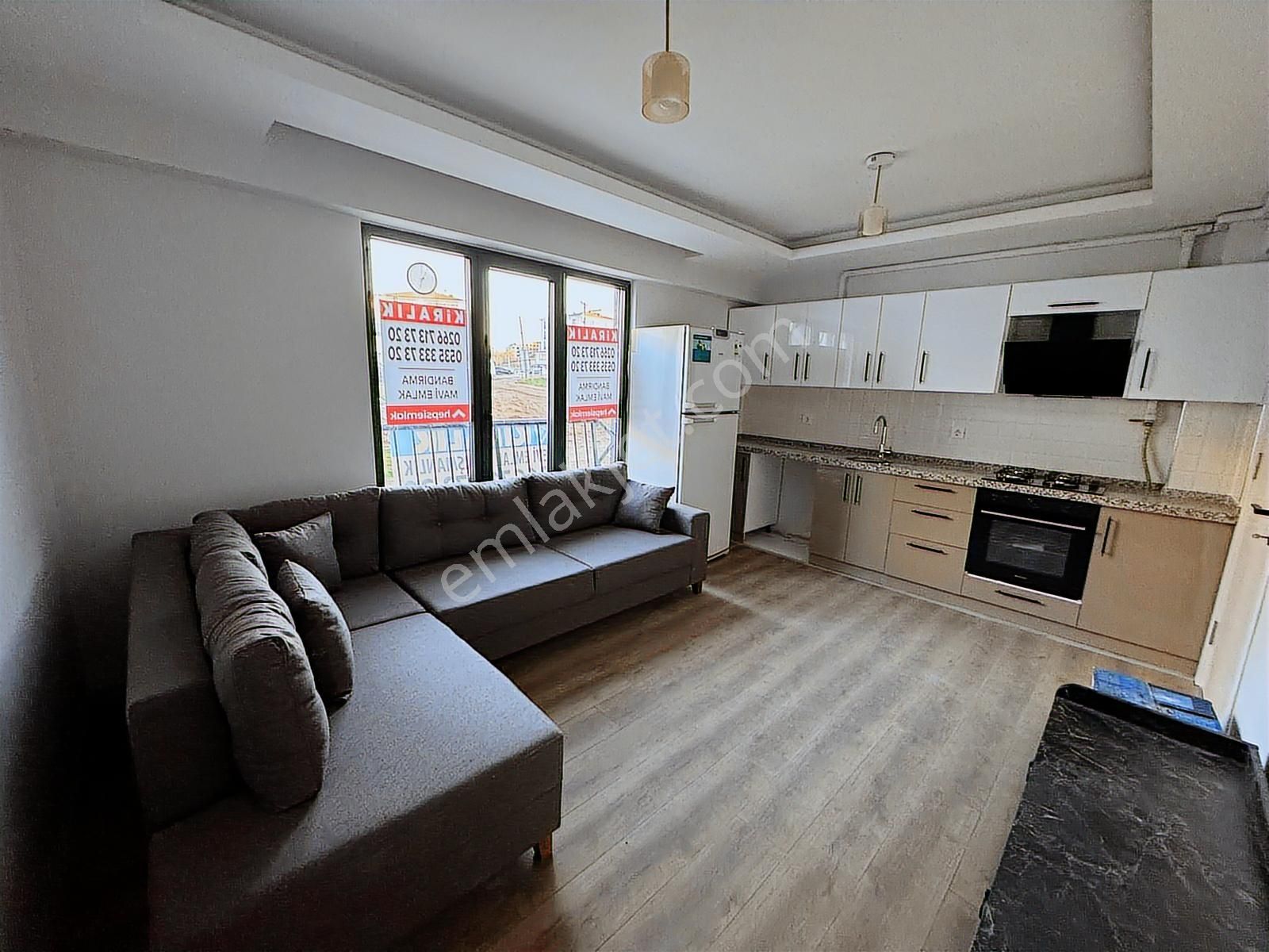 Bandırma Mavi Emlaktan Yeni.mah. 1+1 Eşyalı Kiralık Daire