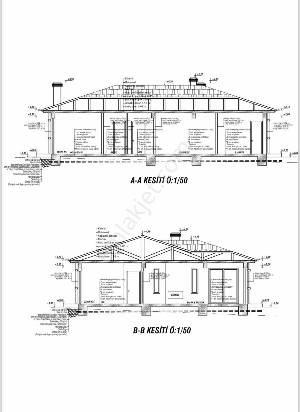 Foçaköy De Müstakil Havuzlu Tek Katlı 3+1 Taş Villa - Görsel 34