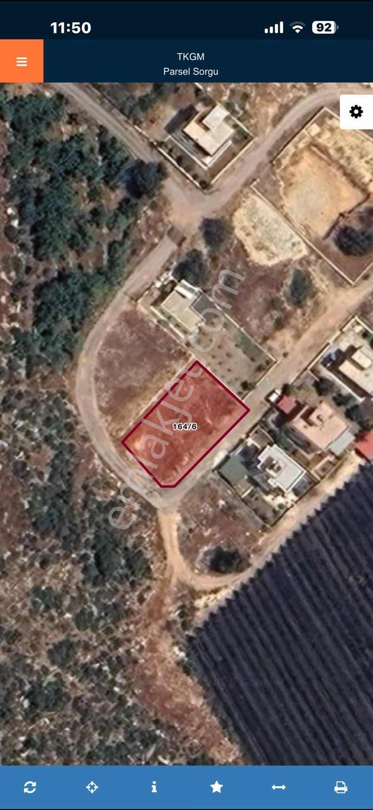 Mersın Toroslar Darıseki Mah Satılık İmarlı Deniz Manzaralı Arsa - Görsel 4