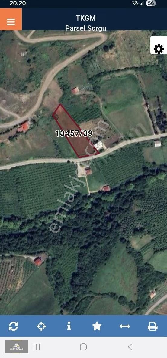 Atakum Taflanda Deniz Manzaralı Yatırımlık Tarla