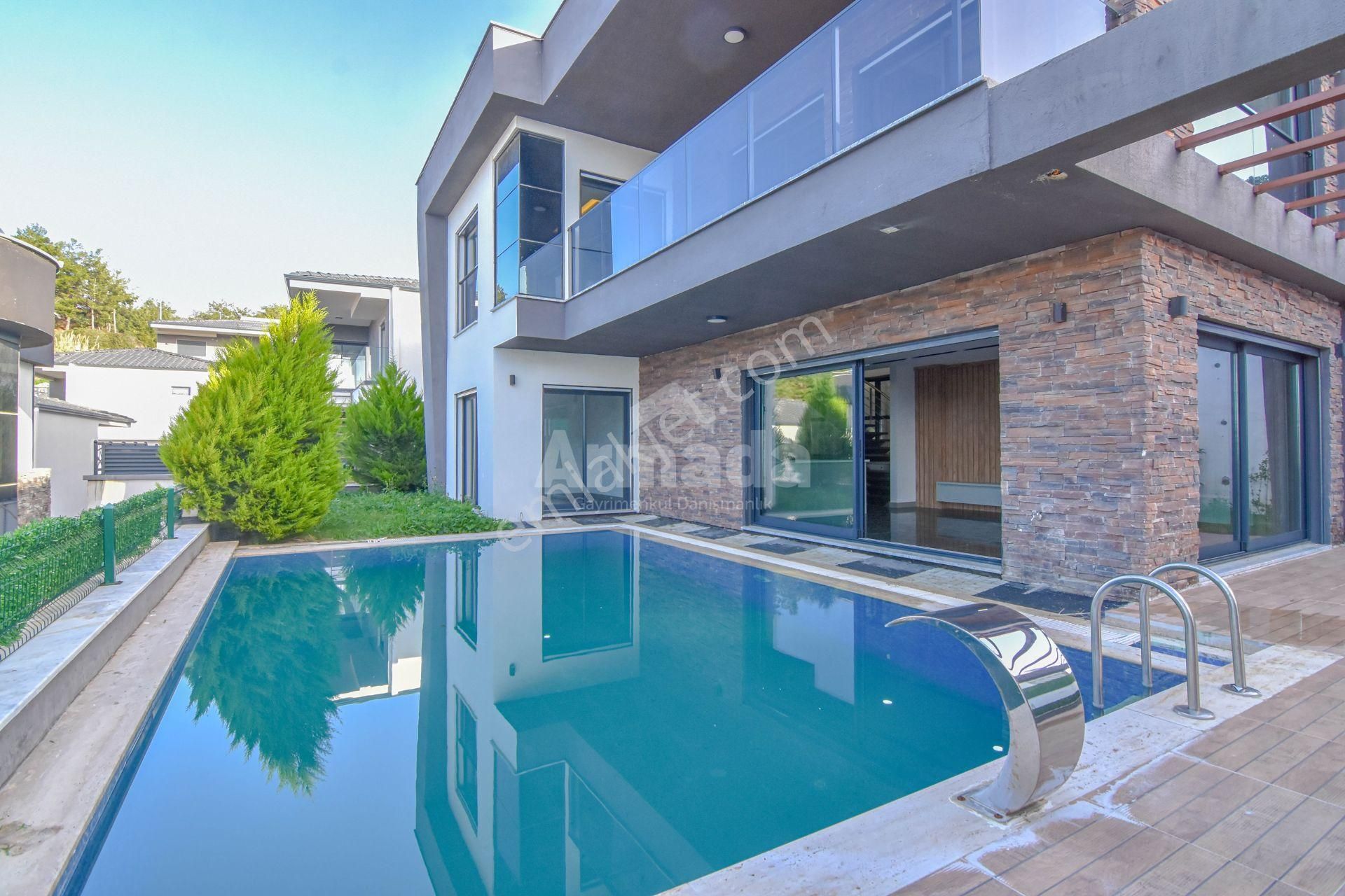 Kuşadası Ultra Lüks 6+1 Özel Havuzlu Deniz Manzaralı Villa - Görsel 35