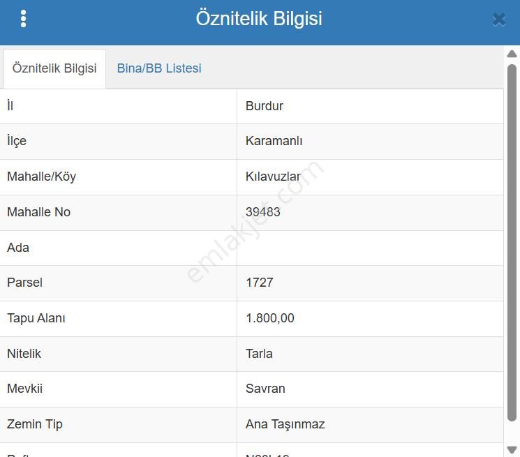 Burdur Karamanlı Kılavuzlar'da Satılık Tarlalar - Görsel 5