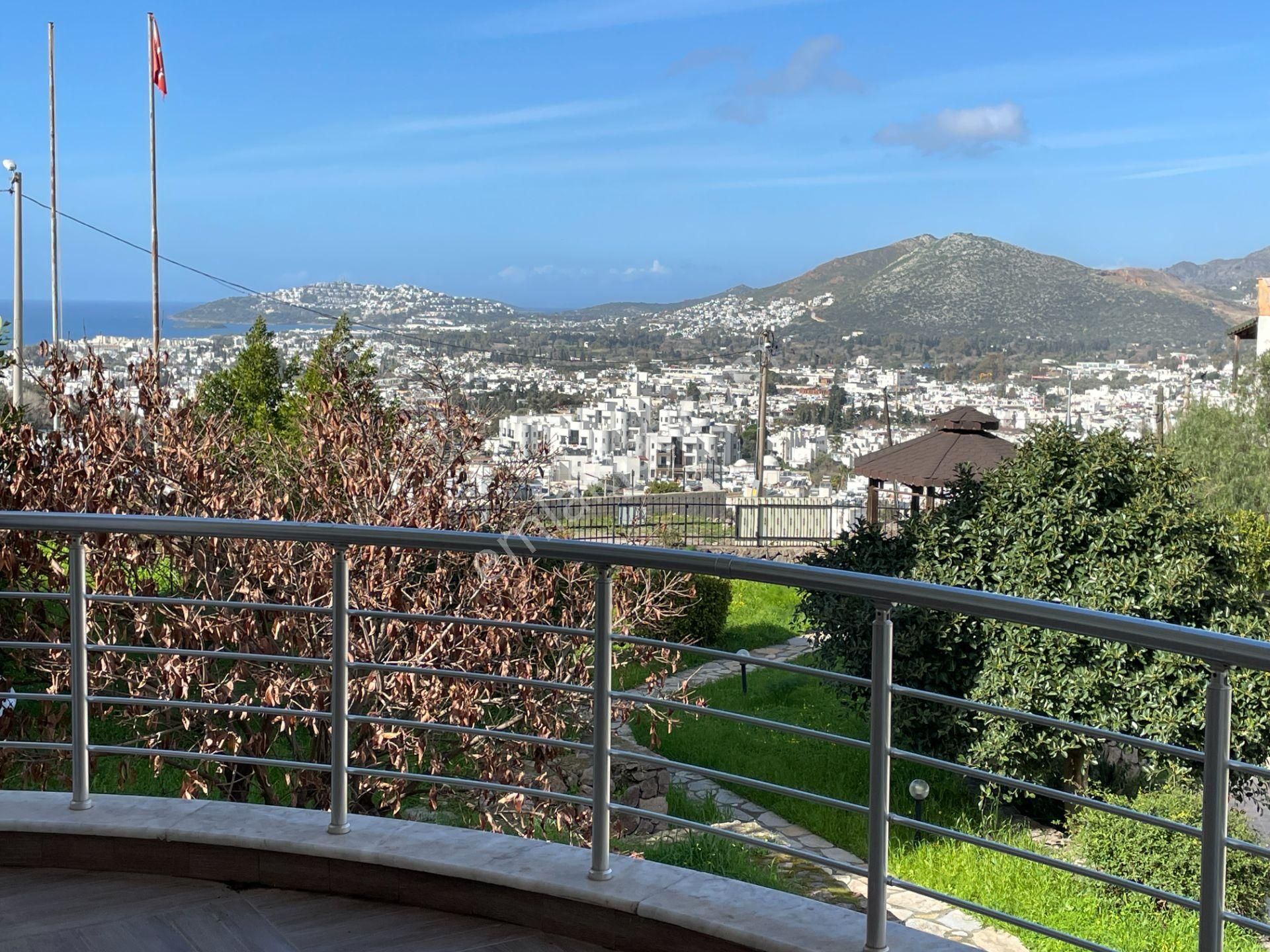 Turgutreis - Karabağ Şeray Evleri'nde Deniz Manzaralı, Şömineli 5+2 Tripleks - Görsel 8