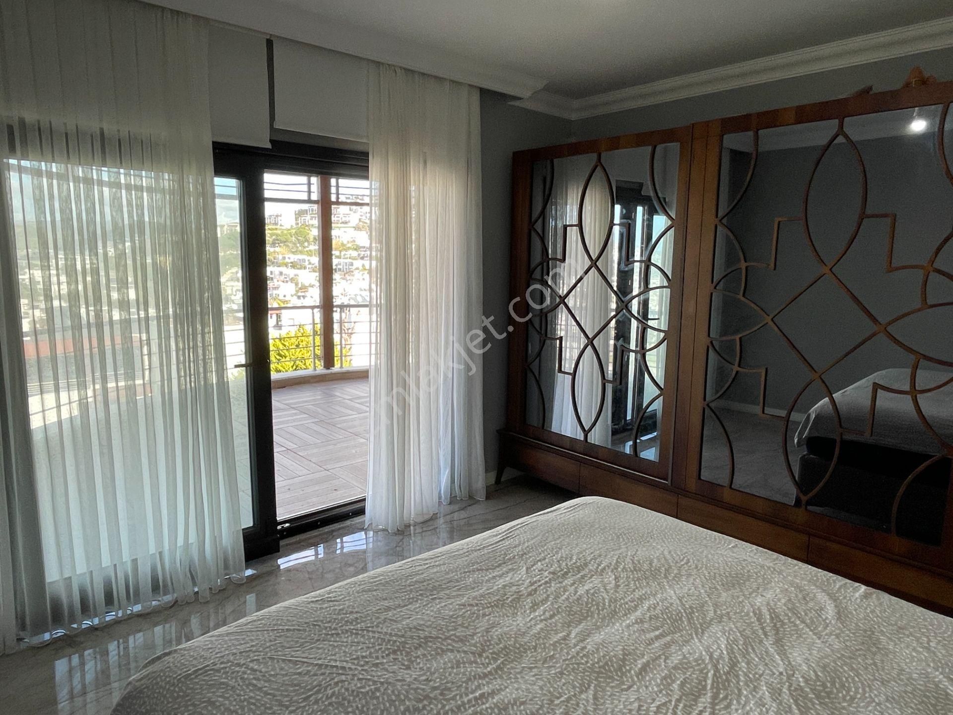 Turgutreis - Karabağ Şeray Evleri'nde Deniz Manzaralı, Şömineli 5+2 Tripleks - Görsel 27