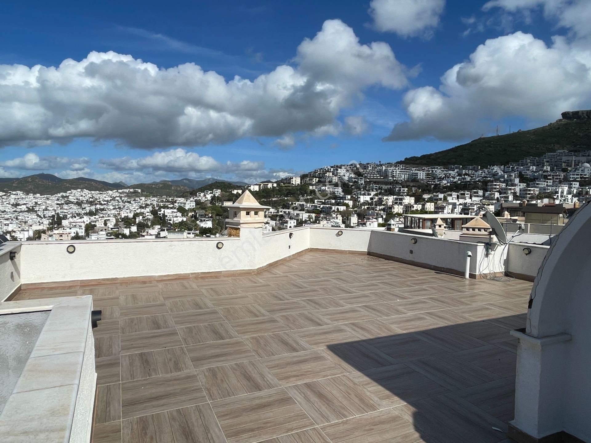 Turgutreis - Karabağ Şeray Evleri'nde Deniz Manzaralı, Şömineli 5+2 Tripleks - Görsel 33