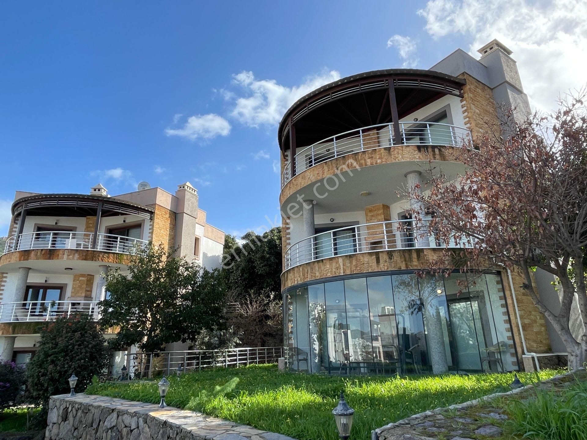 Turgutreis - Karabağ Şeray Evleri'nde Deniz Manzaralı, Şömineli 5+2 Tripleks - Görsel 31