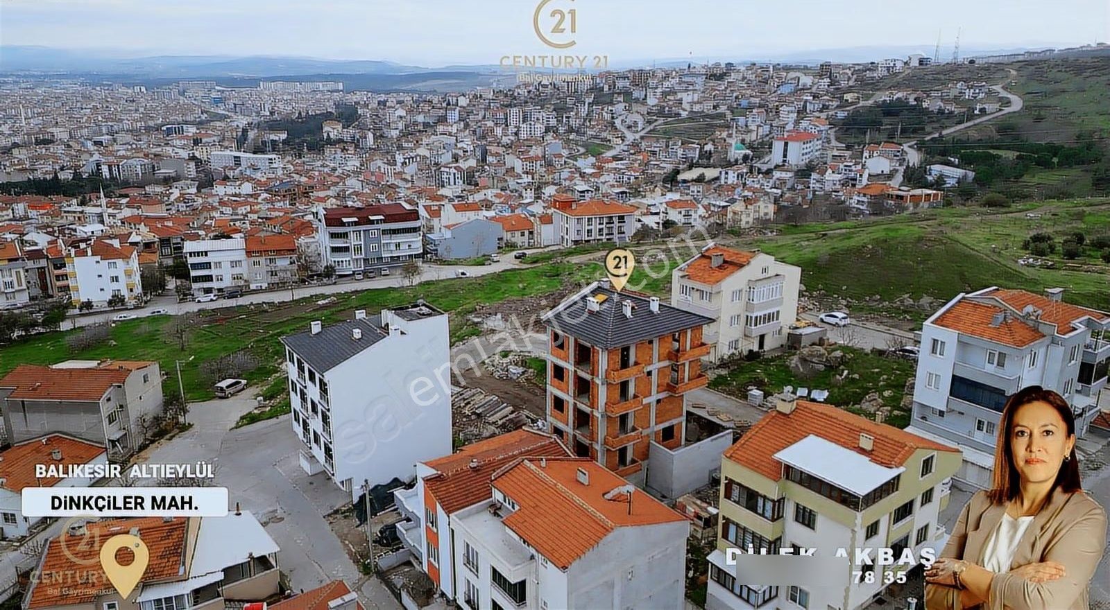 Century21 Bal'dan Dinkçiler Mah.de Satılık 1+1 Daire - Görsel 9