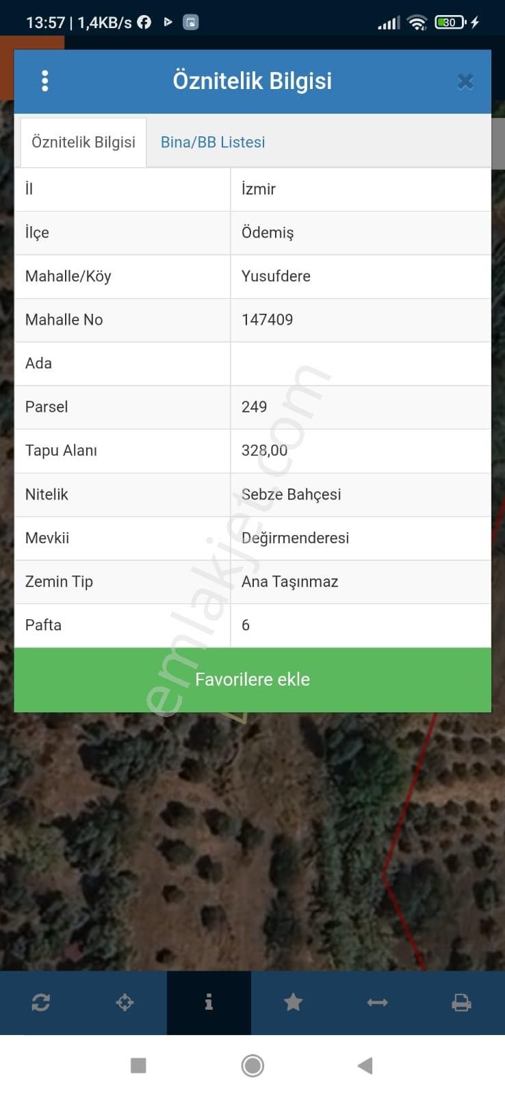 Ödemiş Bülbüller Köyü Yanyana 2 Parsel Fırsat-bağbahçe - Görsel 11