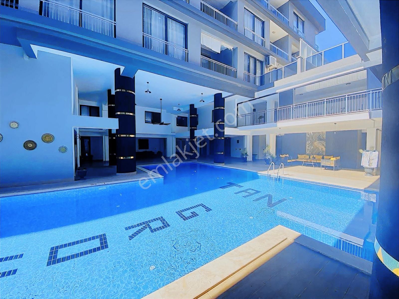 Dalaman 2043 Sitesinde Satılık Lüx Havuzlu 2+1 Dubleks - Görsel 8