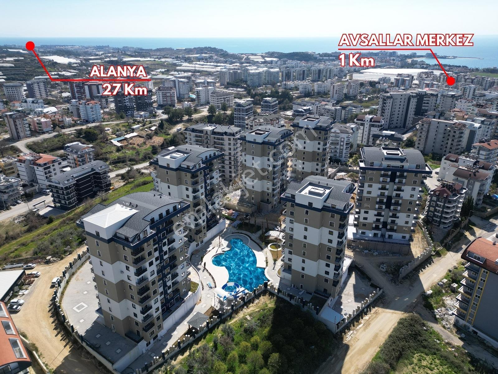 Alanya Avsallar'da Full Aktiviteli Komplekste 2+1 Dubleks Daire - Görsel 10