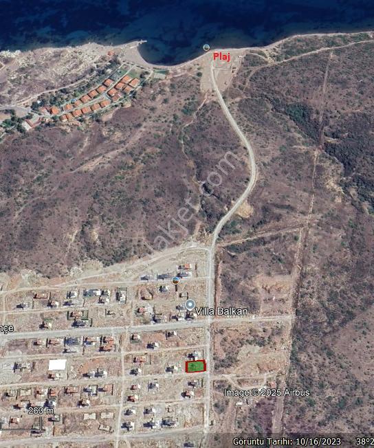 Karaburun Mordoğan Kamukent’te Deniz Manzaralı Villa Arsası - Görsel 9