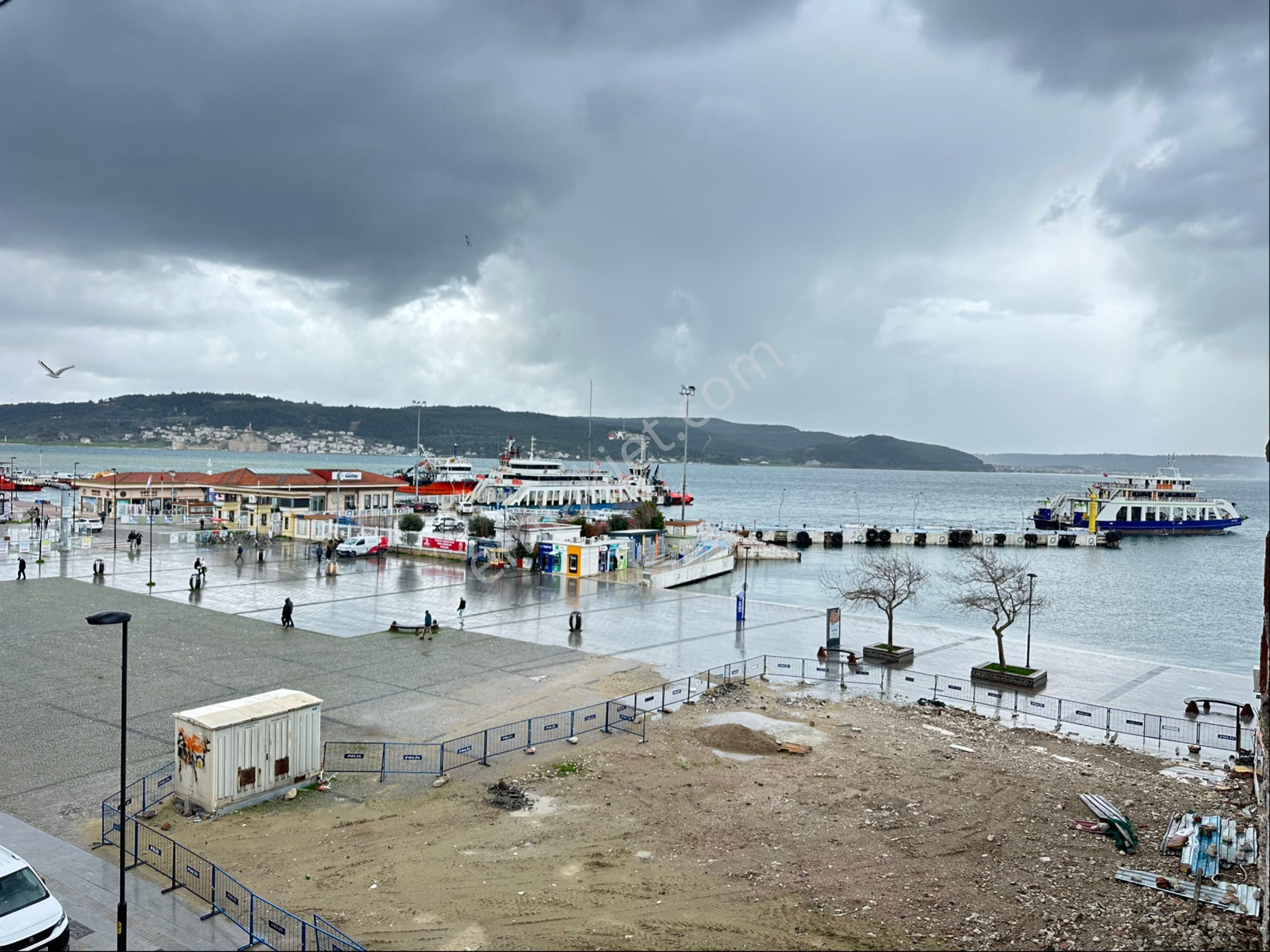 Çanakkale Kordonda Önü Kapanmaz Boğaz Manzaralı, 3+1 Daire - Görsel 3
