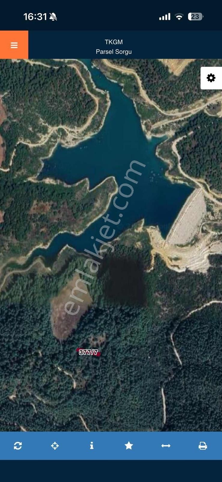 Burdur Bucak Çamlık/narlı'da 533m2 Göl Yakını Satılık Tarla