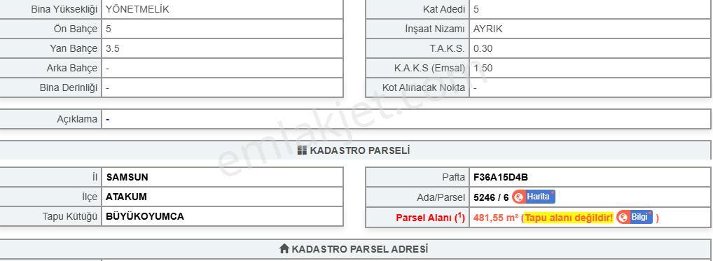 Yıldız Gayrimenkul'den Büyükoyumca'da Deniz Manzaralı, 5 Kat İmarlı, Satılık Arsa - Görsel 11