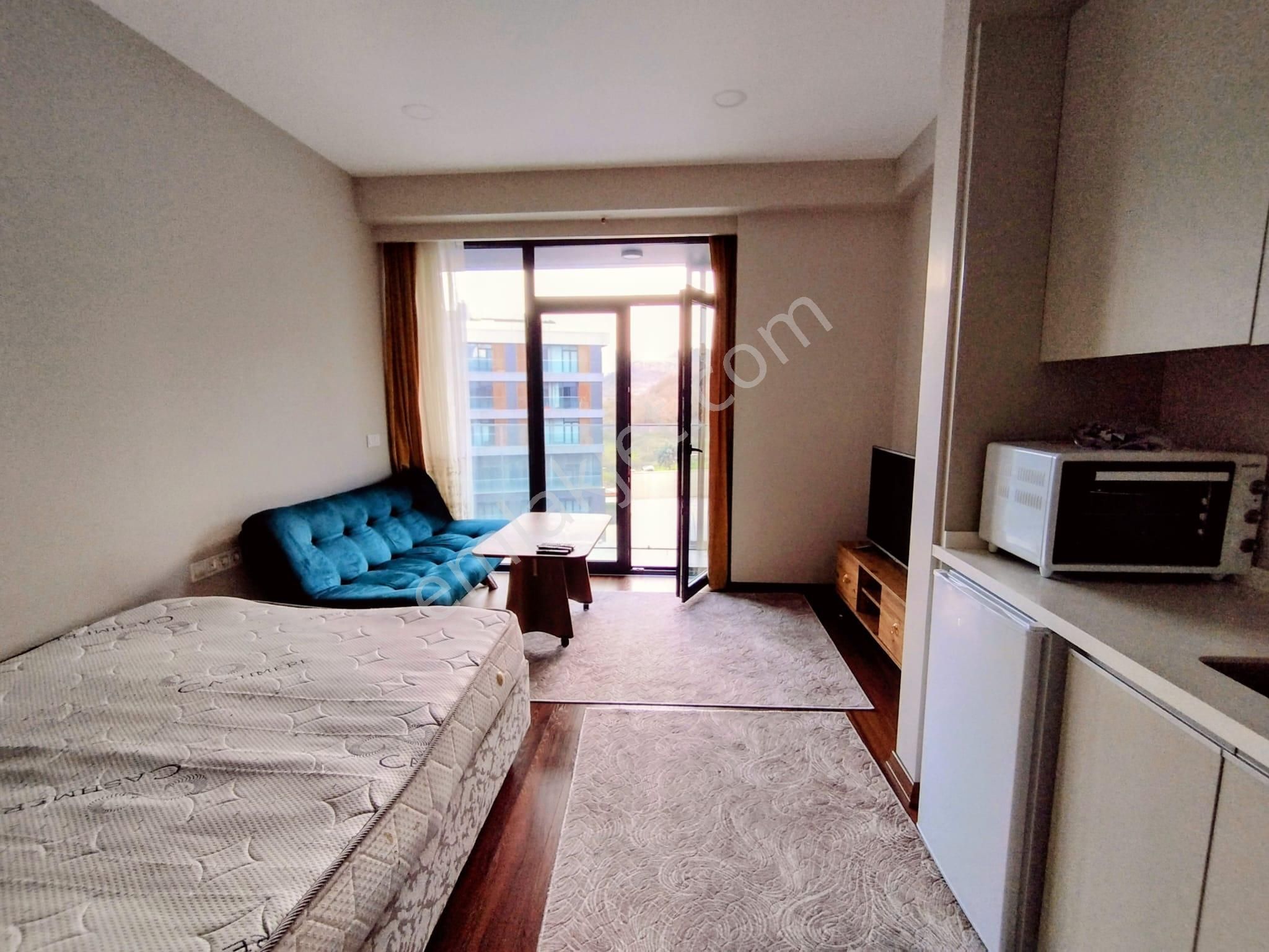 Turyap'tan; Semt77 Begonya Sitesinde, Eşyalı, 1+0 Lux Daire - Görsel 5