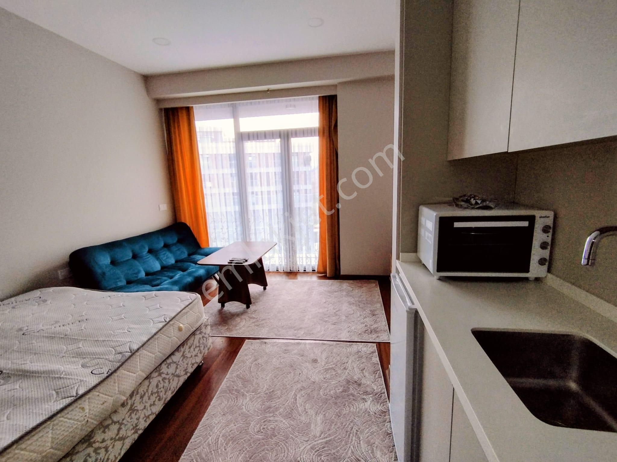 Turyap'tan; Semt77 Begonya Sitesinde, Eşyalı, 1+0 Lux Daire - Görsel 6