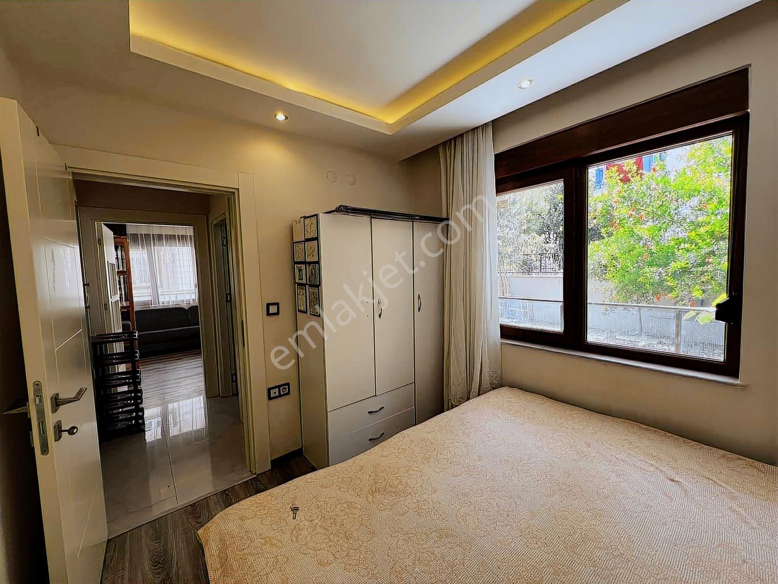 Güzeloba'da Eşyalı Kiralık 1+1 Daire - Görsel 17