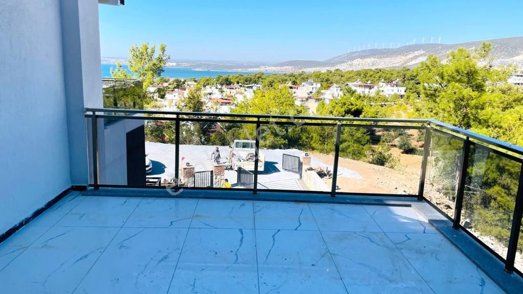 Aydın Akbük'te Satılık 4+2 Havuzlu Bahçeli Full Deniz Ve Orman Manzaralı Eşyalı Müstakil Villla - Görsel 18