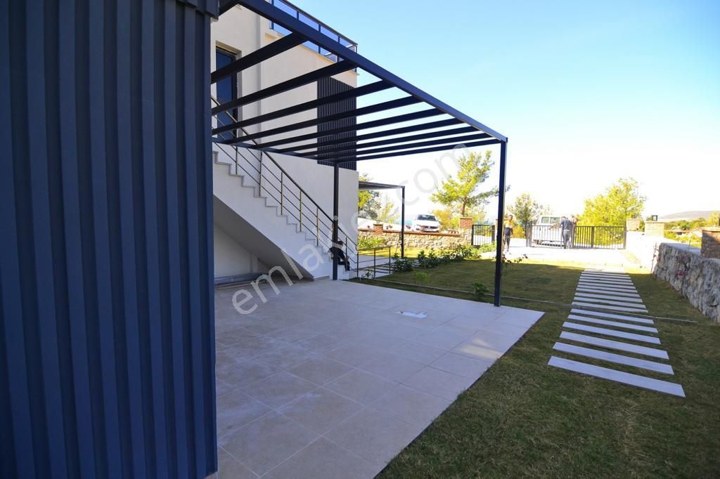 Aydın Akbük'te Satılık 4+2 Havuzlu Bahçeli Full Deniz Ve Orman Manzaralı Eşyalı Müstakil Villla - Görsel 25