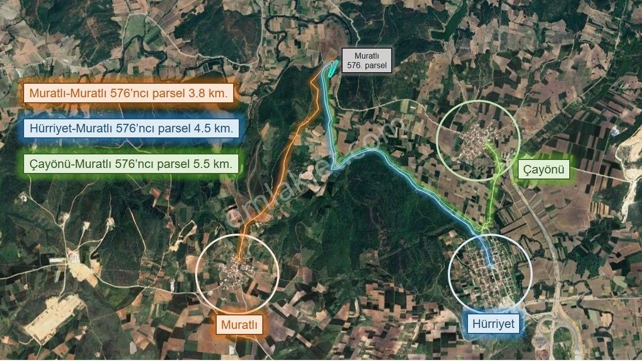 Remax Area'dan Karacabey-muratlı'da 8,4 Dönüm Satılık Tarla