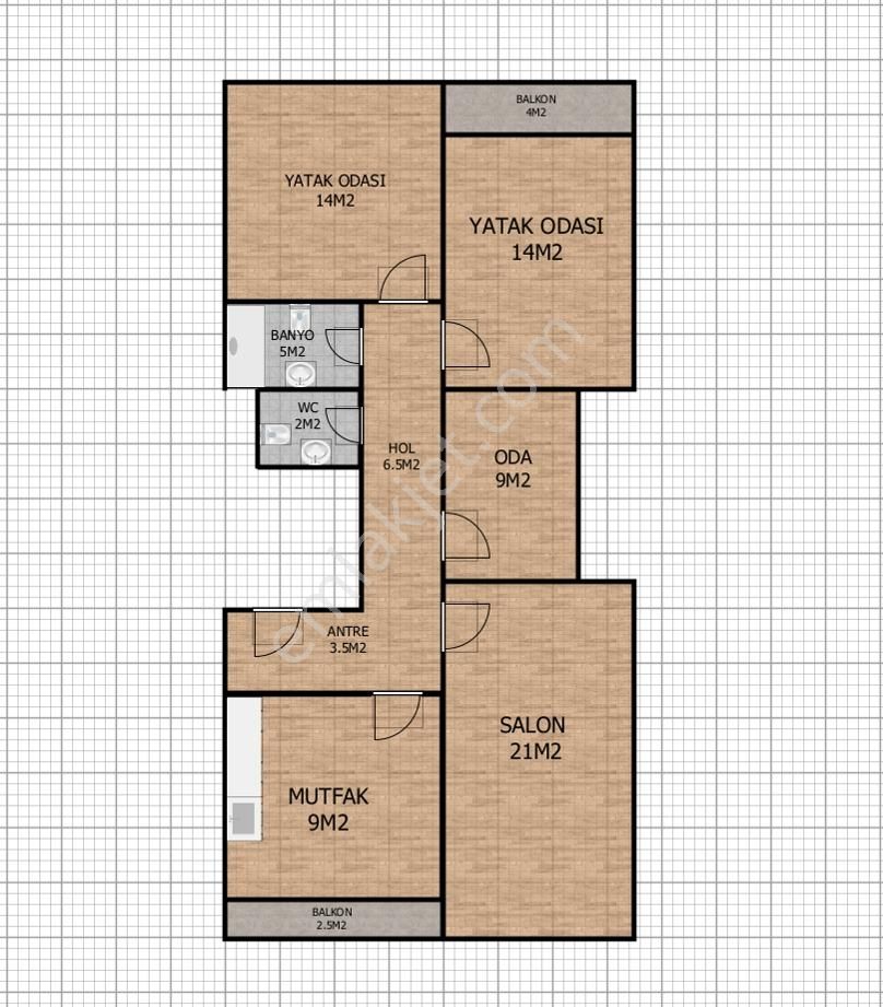 Samsun İlkadımda 3+1 Satılık Daire - Görsel 24