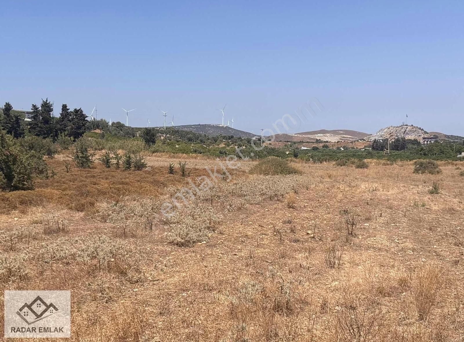 Seferihisar Hıdırlıkta 10.923m2 Yola Cephe Tarla Satılık - Görsel 4