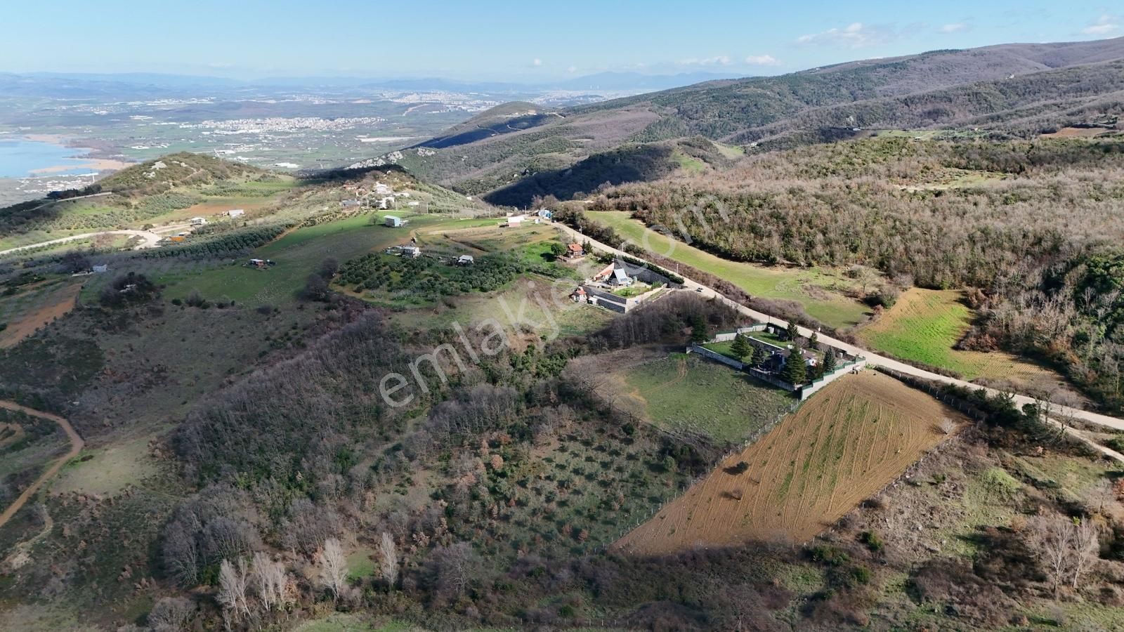 Bursa Nilüfer Ayva Köyde Satılık Gölyazı Manzaralı Tarla - Görsel 11