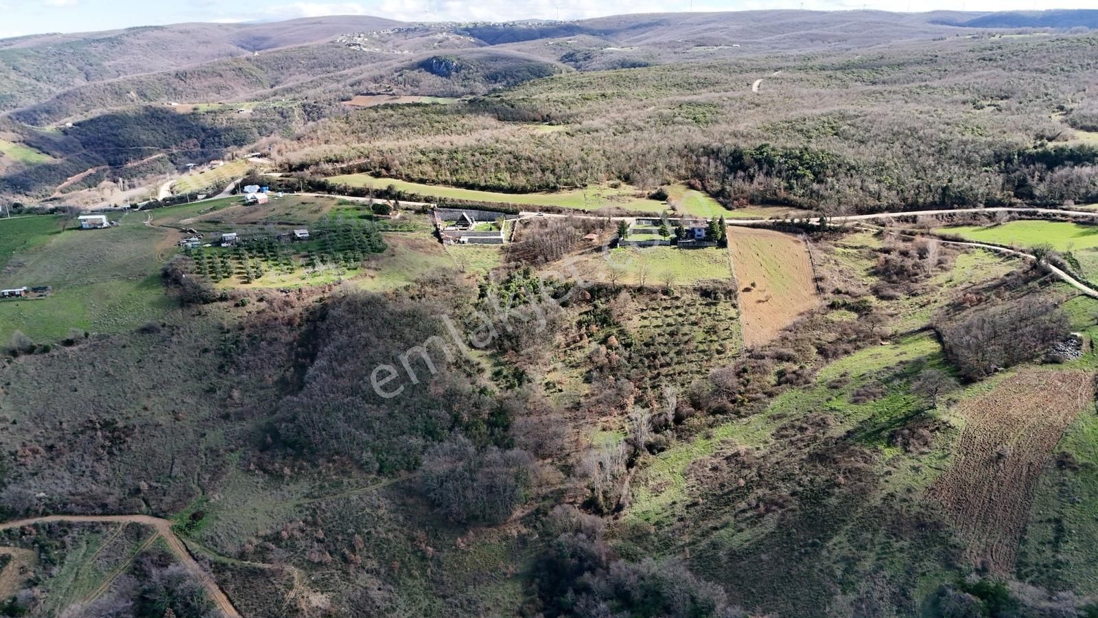 Bursa Nilüfer Ayva Köyde Satılık Gölyazı Manzaralı Tarla - Görsel 12