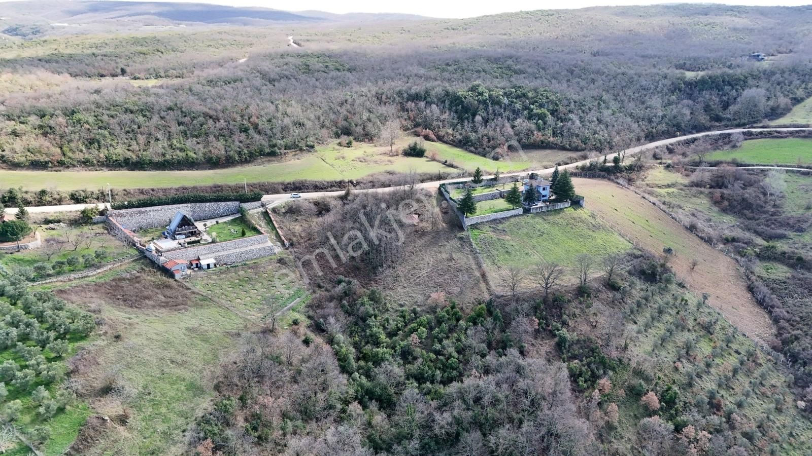 Bursa Nilüfer Ayva Köyde Satılık Gölyazı Manzaralı Tarla - Görsel 17