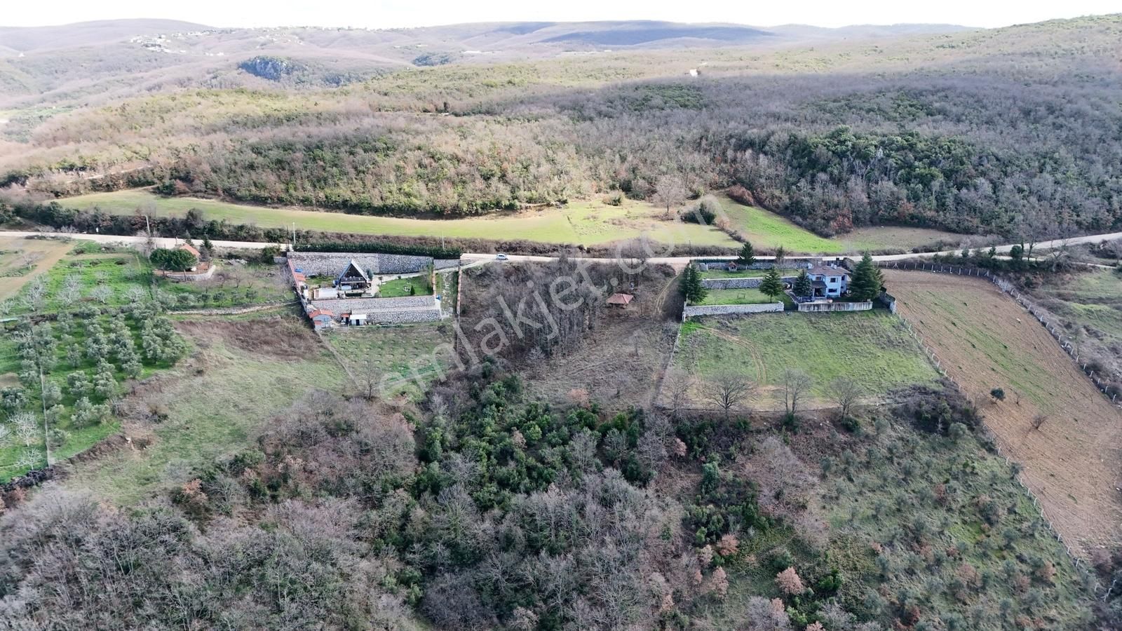 Bursa Nilüfer Ayva Köyde Satılık Gölyazı Manzaralı Tarla - Görsel 21