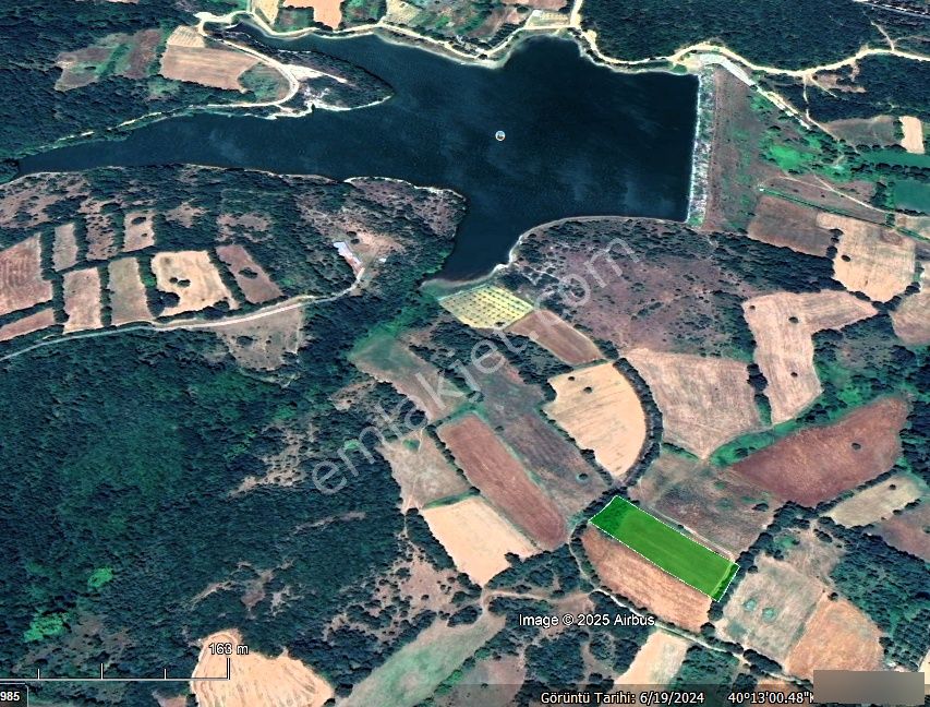 Biga Akpınar Köyü’nde Resmi Yol Cepheli, Gölet Yakınında Yatırımlık Tarla - Görsel 19