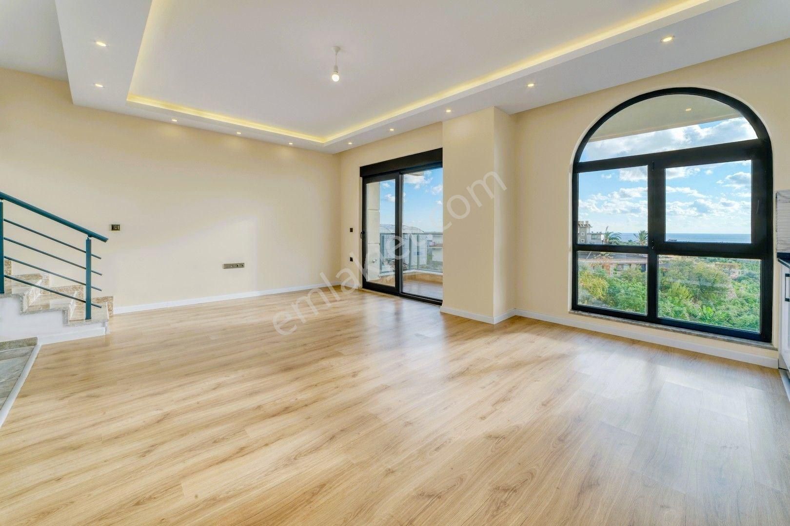 Alanya Kestel 3+1 Ful Deniz Manzara Muhteşem Satılık Penthouse - Görsel 9