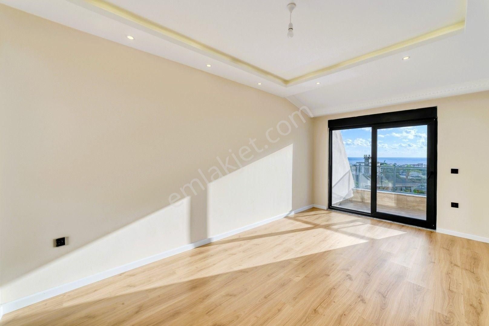 Alanya Kestel 3+1 Ful Deniz Manzara Muhteşem Satılık Penthouse - Görsel 11
