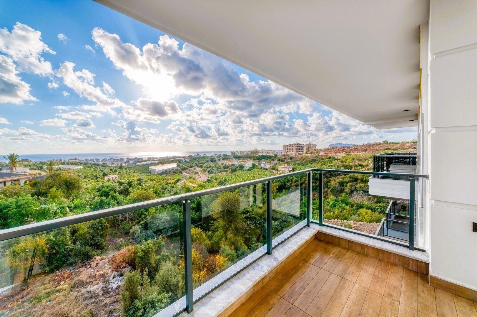 Alanya Kestel 3+1 Ful Deniz Manzara Muhteşem Satılık Penthouse - Görsel 20